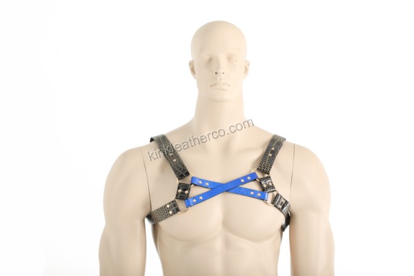 Men's Erotic Leather Clothing-SYBTS0065-1