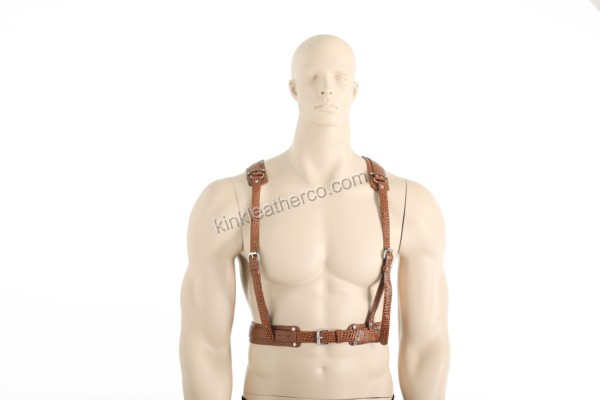 Men's Erotic Leather Clothing-SYBTS0032